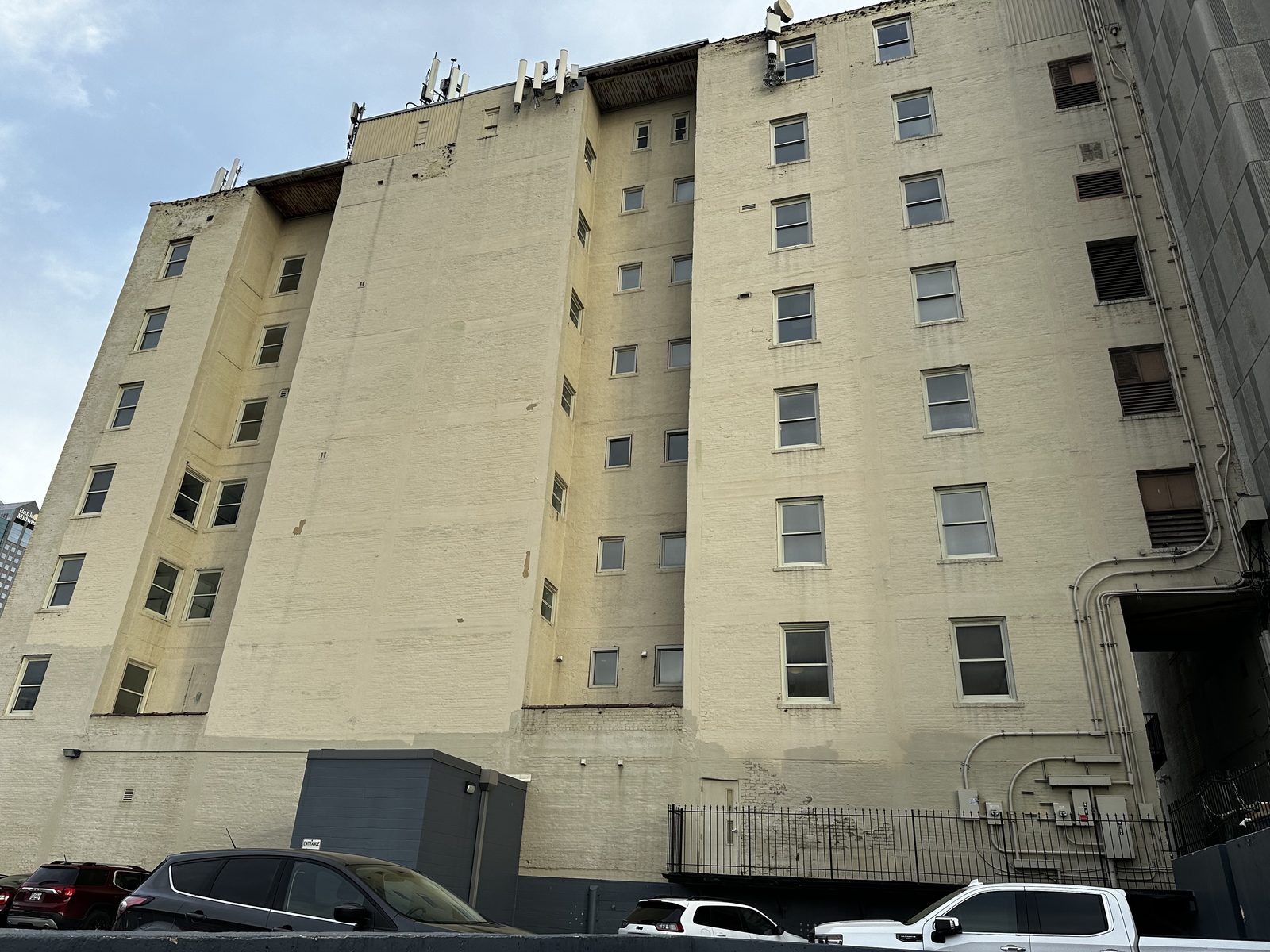 The building before conversion